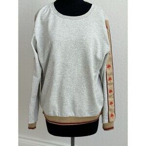 Scotch & Soda Maison Scotch Raffia Town Women’s Med. Grey Crew Neck Sweatshirt